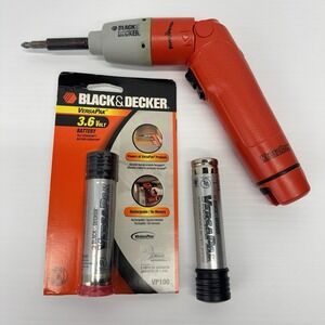 Black & Decker VersaPak Pivot Driver Screwdriver VP750 No Charger New Battery